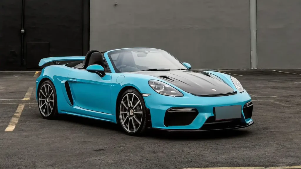 Porsche GT4, mobil sport disewakan di Bali